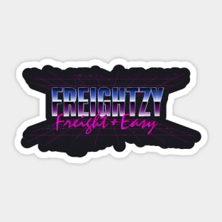 Freightzy 80s Sticker